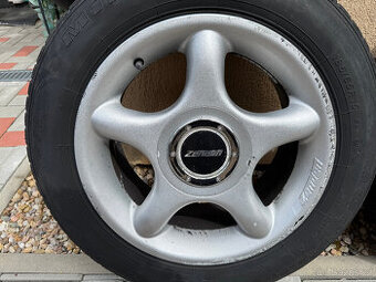 Alu kola Zender 15" 4x100, 7Jx15 ET35, zimní pneu 185/65/15 - 4