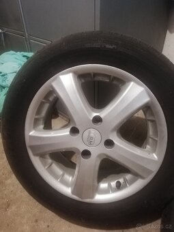Litá kola MaM+pneumatiky Good YEAR 195/60 R15 Efficient Grip - 4