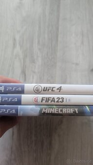 PS4 slim +Minecraft.UFC4.Fifa23+ - 4