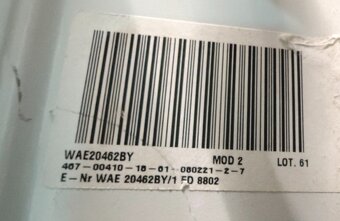 Bosch Maxx 7 for Kids 7kg 1200ot.sprchování, fuzzy logic - 4