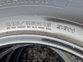 Zánovní zimní pneu Fulda Kristall Control 215/65/16 - 4