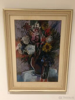 Obraz Josef Šteffel – Letní zátiší (1982) – originál - 4