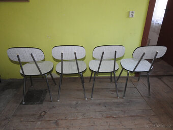 Židle retro chrom - 4