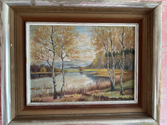 Obrazy retro staré. - 4