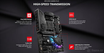 🚀 Herní deska MSI B550 GAMING PLUS | socket AM4 🚀 - 4