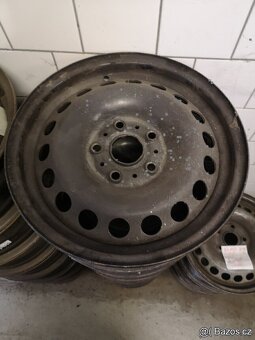 5x112 r15 plechové disky - 4