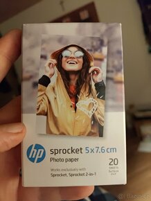 Kapesní tiskárna HP Sprocket + náplň - 4