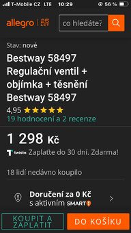 Ventil k filtraci Bestway - 4