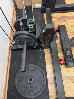 Corenght - Posilovací klec Power Rack 900, posilovací lavice - 4