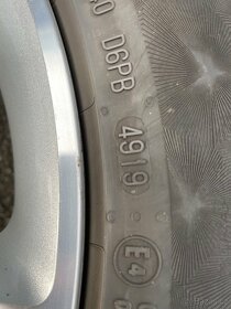 Alu kola originál Ford letní pneu 225/50/17 6-7mm - 4