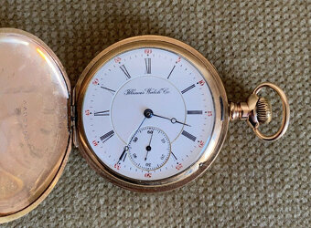 Kapesní hodinky ILLINOIS Full Hunter 50 mm, třída 174, mod. - 4