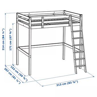 IKEA STORÅ – bílá, jako nová - 4