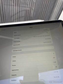 iPad Pro 12.9″ (4. gen) 128 GB Wi-Fi Silver + Apple Pencil - 4