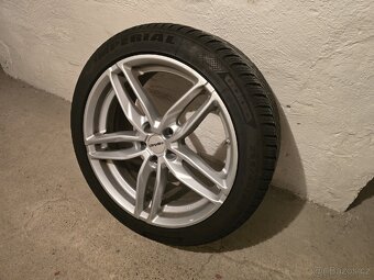 Hezká sada kol 5x108 r19 et45 s hlídáním tlaku. Nové pneu - 4