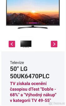 Televizor v perfektnim stavu LG 50" 125 cm - 4