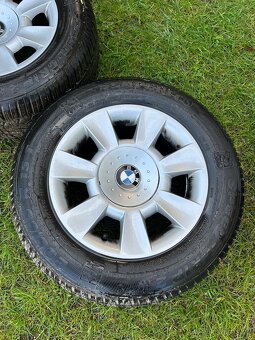 BMW E 39 15” 205/65/15 zimni origina alu disky - 4