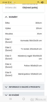 Obývací stěna - 4