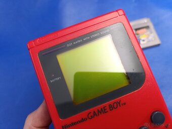 Nintendo Gameboy Red + Hry - 4