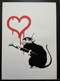 BANKSY, SIGNOVÁNO, ČÍSLOVÁNO, CERTIFIKACE - 4