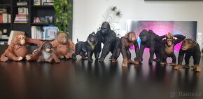 Schleich džungle papoušek opice koala tygr jaguár tukan - 4