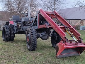 Traktor+nakladač 4x4 V3S, Avia, doprava do 100km zdarma. - 4