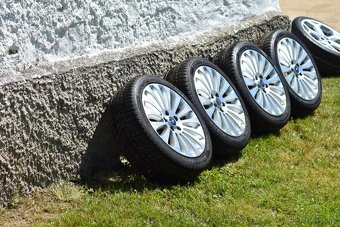 Alu kola 5x108 R17 - originál FORD (zánovní zimní pneu 9 mm) - 4