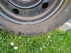 195/60 R15 88H Barum Bravura včetně disku stará - 4