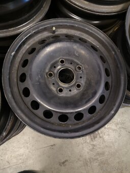 5x112 r15 plechové disky - 4