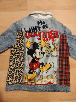 DESIGUAL Mickey Mouse džínová bunda - 4
