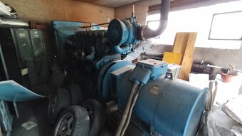 Diesel generátor 160kW 200kVA - ČKD S 160 - 4