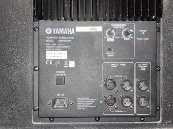 Yamaha subwoofer MSR 800 W - 4