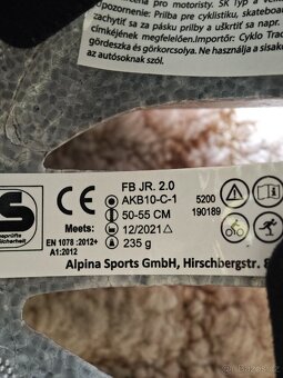 Cyklistická helma Alpina - 4