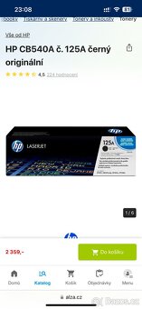 Originál toner HP 125A - 4