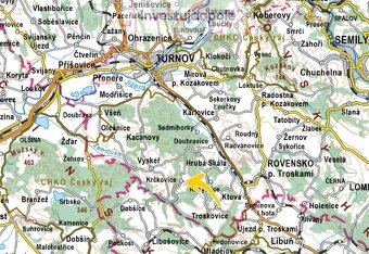 Prodej podílu 2/3 pole 4 817 m², Hrubá Skála - Krčkovice - 4