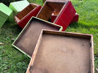 Použité úly. Rámková míra 39x24 cm. - 4