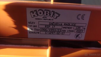 Čelní radlice Multicar RP 17 Kobit - 4