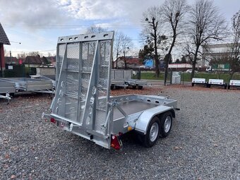 Přívěsný vozík 300x150cm, 2700kg, rampa - 4