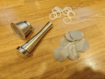 Nespresso expert 19bar+30ks kapslí+nerezová kapsle - 4