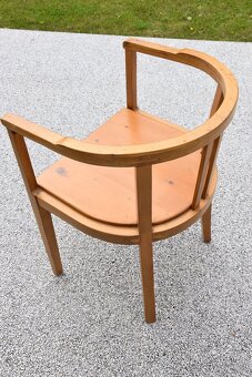 STYLOVÁ DŘEVENÁ SEDACÍ SOUPRAVA - 4