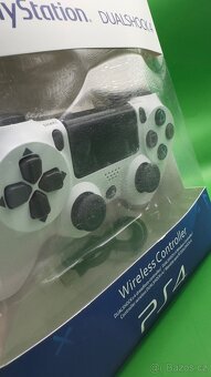 PS4 ovladač, white (NOVÝ) - 4