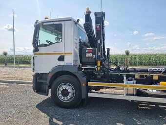 NOVÝ NEJETÝ MAN TGM 18.290 RUKA HIAB A NOSIČ KONTEJNERU 10T - 4