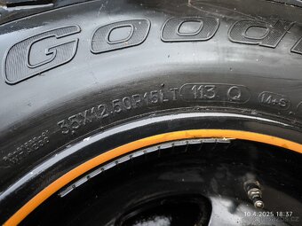 Prodám kompletní kola BFGoodrich Mud Terrain TA KM3 - 4