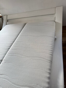 Luxusní postel VICHY WHITE dvojlůžko - TOP - 4