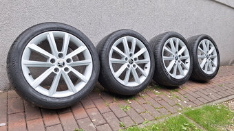 Škoda Octavia 3 - sada disků Teron vč. letní pneu 225/45 R17 - 4