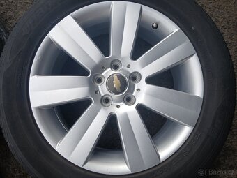Prodám sadu Orig ALU kol Chevrolet 235/55R18 letní - 4