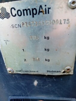 Mobilní kompresor CompAir - 4