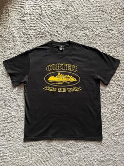 Corteiz OG Alcatraz Tee Black Yellow - 4