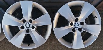 Alu kola Škoda Scala-Kamiq 5x100 16" - ORIGINAL - 4