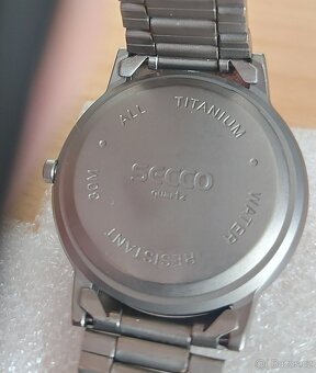 SECCO Quartz Watch TITANIUM Water Resistant 30M - 4