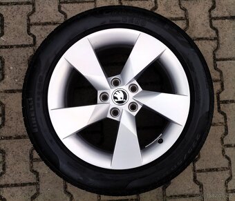 Alu kola originál Škoda Yeti, Octavia Scout 5x112 R17 - 4